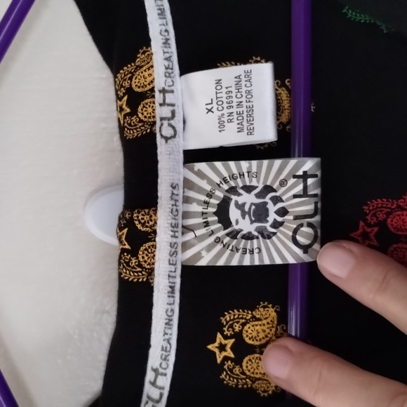 CLH MENS SWEATER ZIP UP JACKET W/HOOD , POCKETS LOOKS NEW - Picture 9 of 10